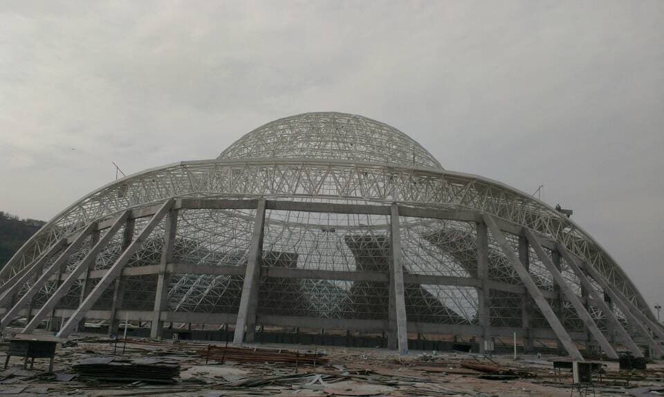 阳泉体育场馆网架工程