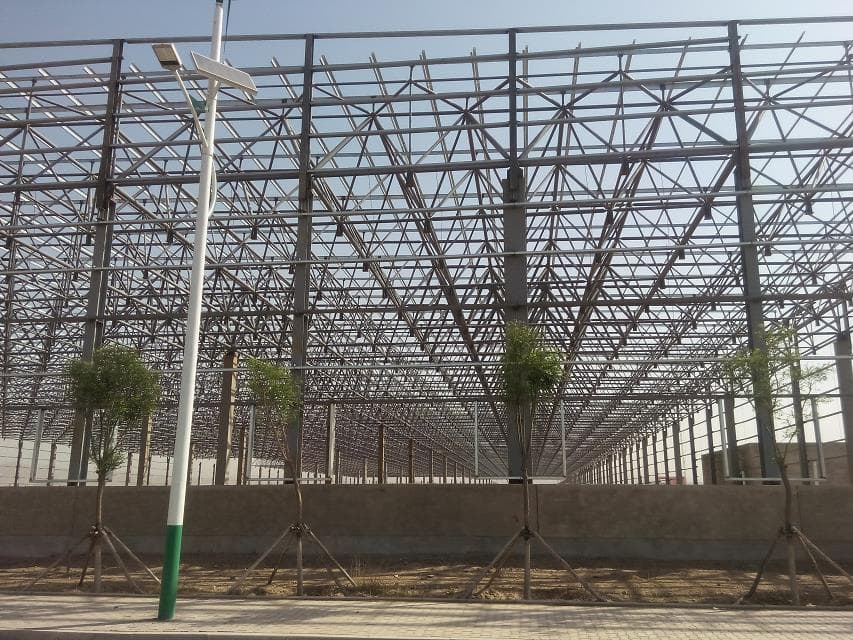 阳泉汽车工业厂房网架